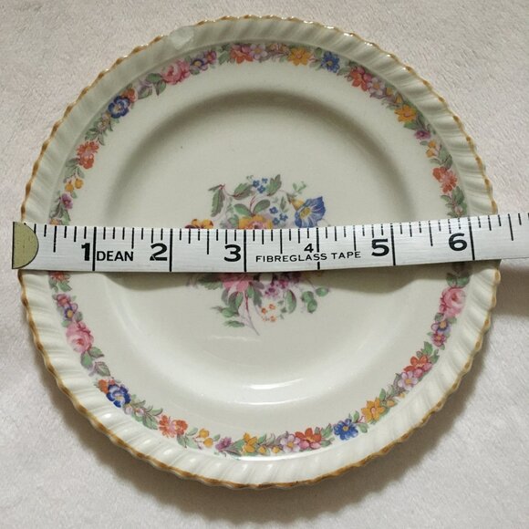 Vintage Old Staffordshire Johnson Bros England MARLOW Dessert Plate #4 - Picture 6 of 6